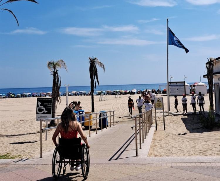 Bandera Azul y accesibilidad en playas